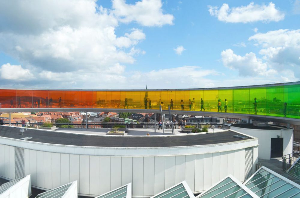 Regenbogenpanorama des Kunstmuseums ARoS in Aarhus