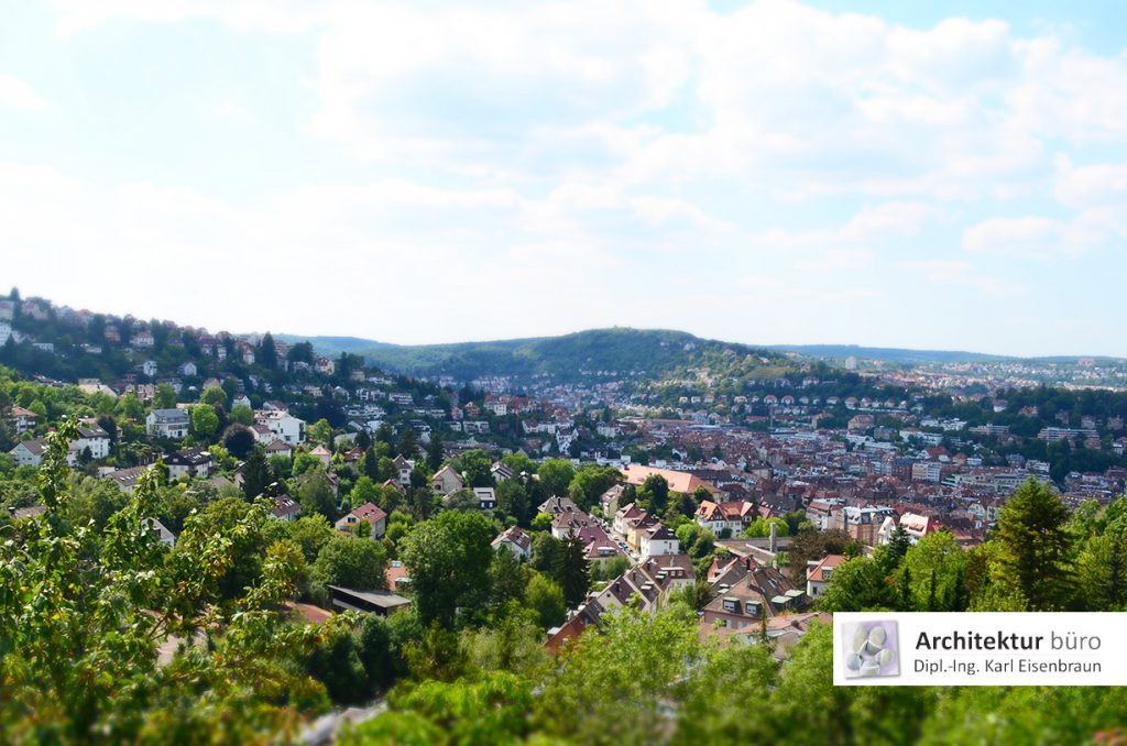 Blick auf Stuttgart