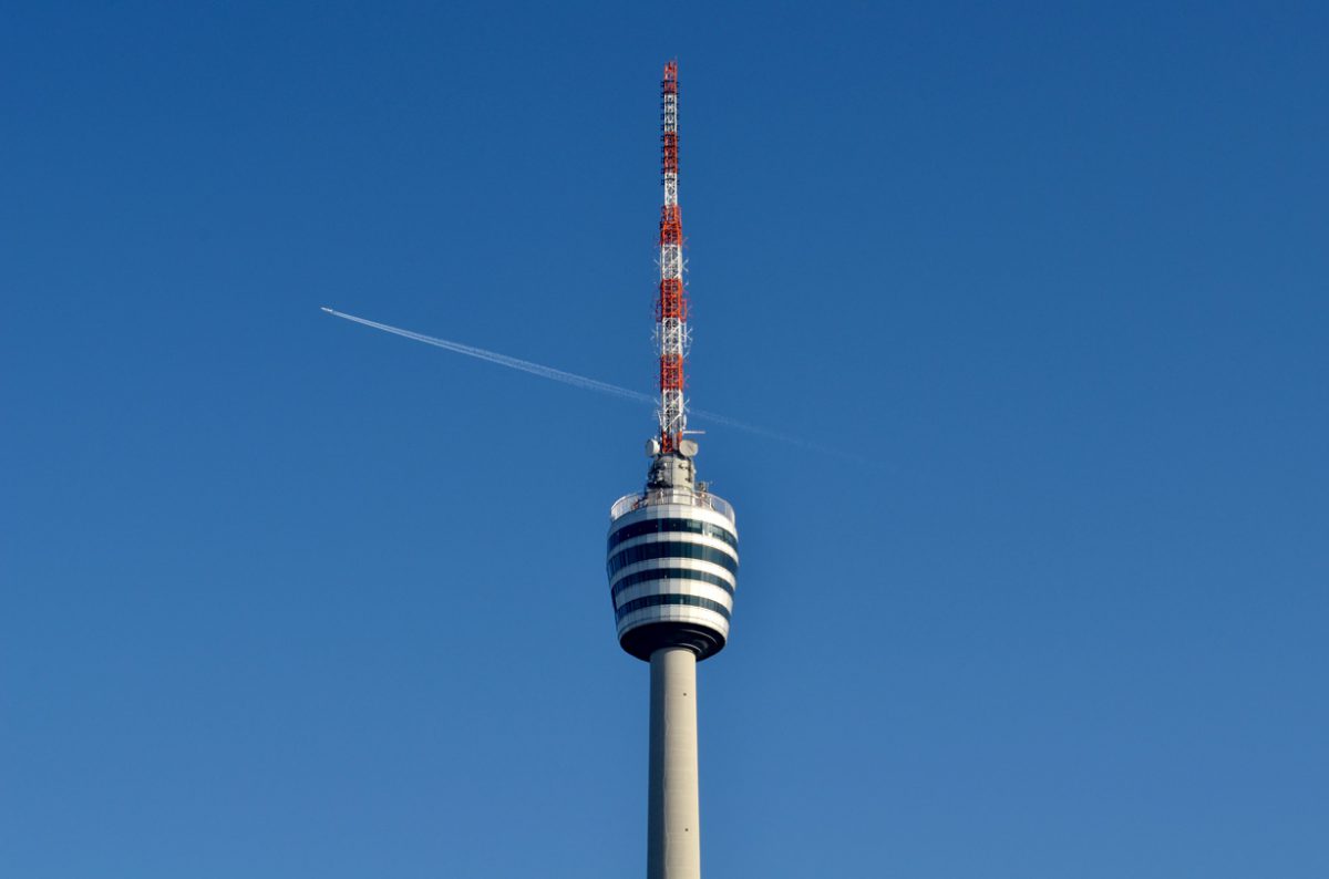 Architektour: Bild vom Fernsehturm in Stuttgart