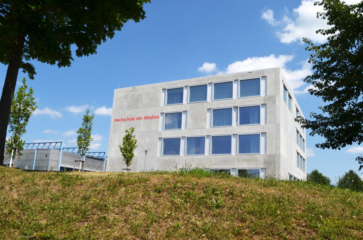 Erweiterungsgebäude Hochschule der Medien. Aufnahme vom Tag der Architektur 2017