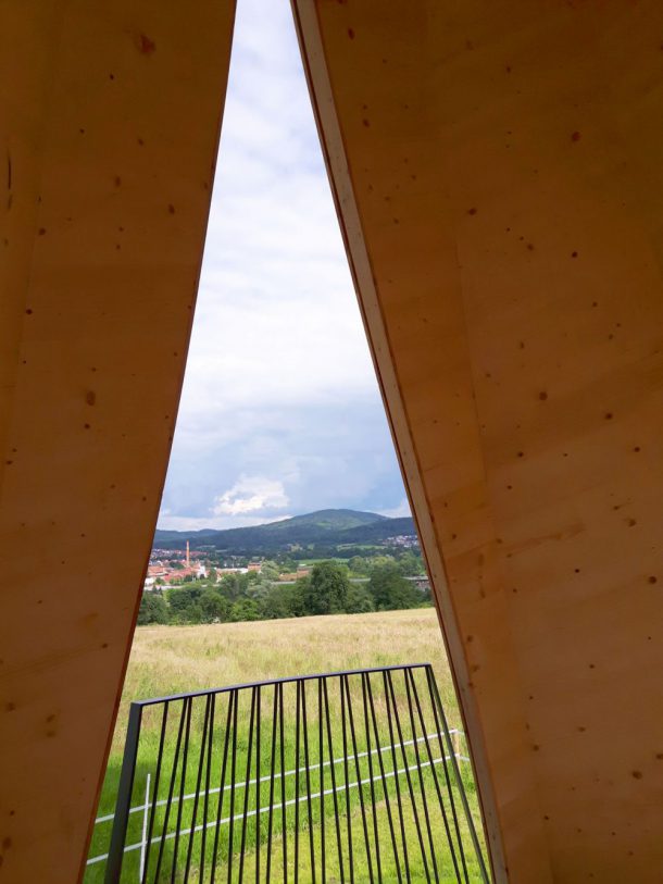 Ausblick vom Turm im Urbach