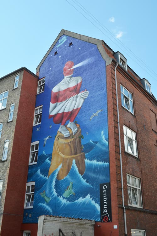 Street Art von AEC: Lighthouse