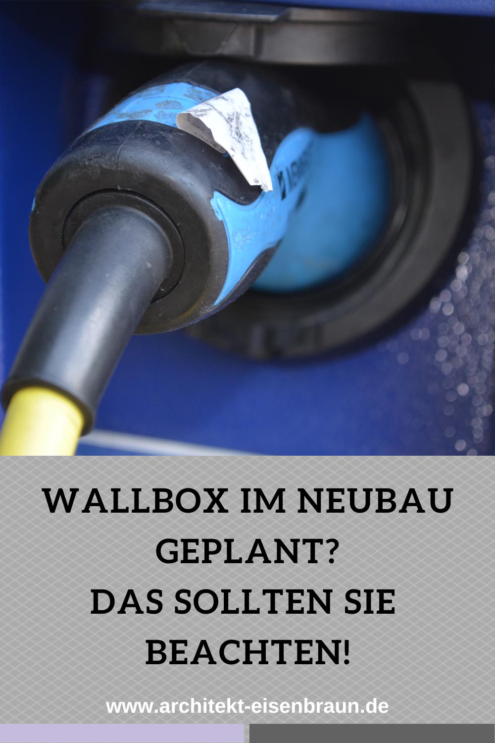 Ladestation/Wallbox für ein E-Auto im Neubau einplanen