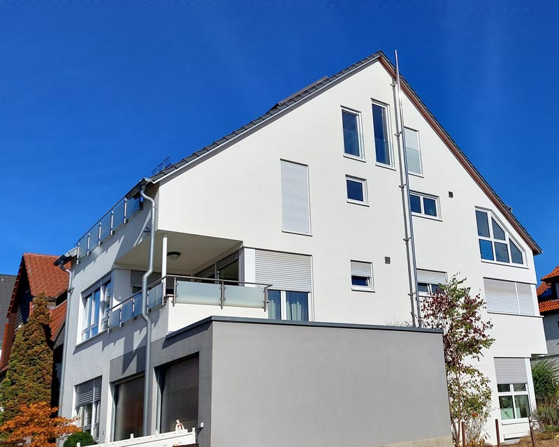 Vom Architekturbüro Eisenbraun geplantes 3-Familienwohnhaus.