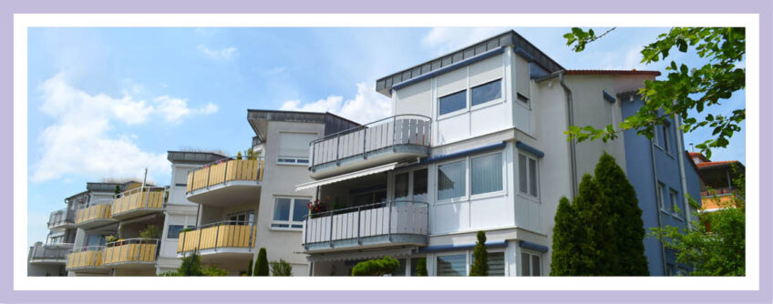 Vom Architekturbüro Eisenbraun geplantes Mehrfamilienwohnhaus mit Maisonette-Wohnung